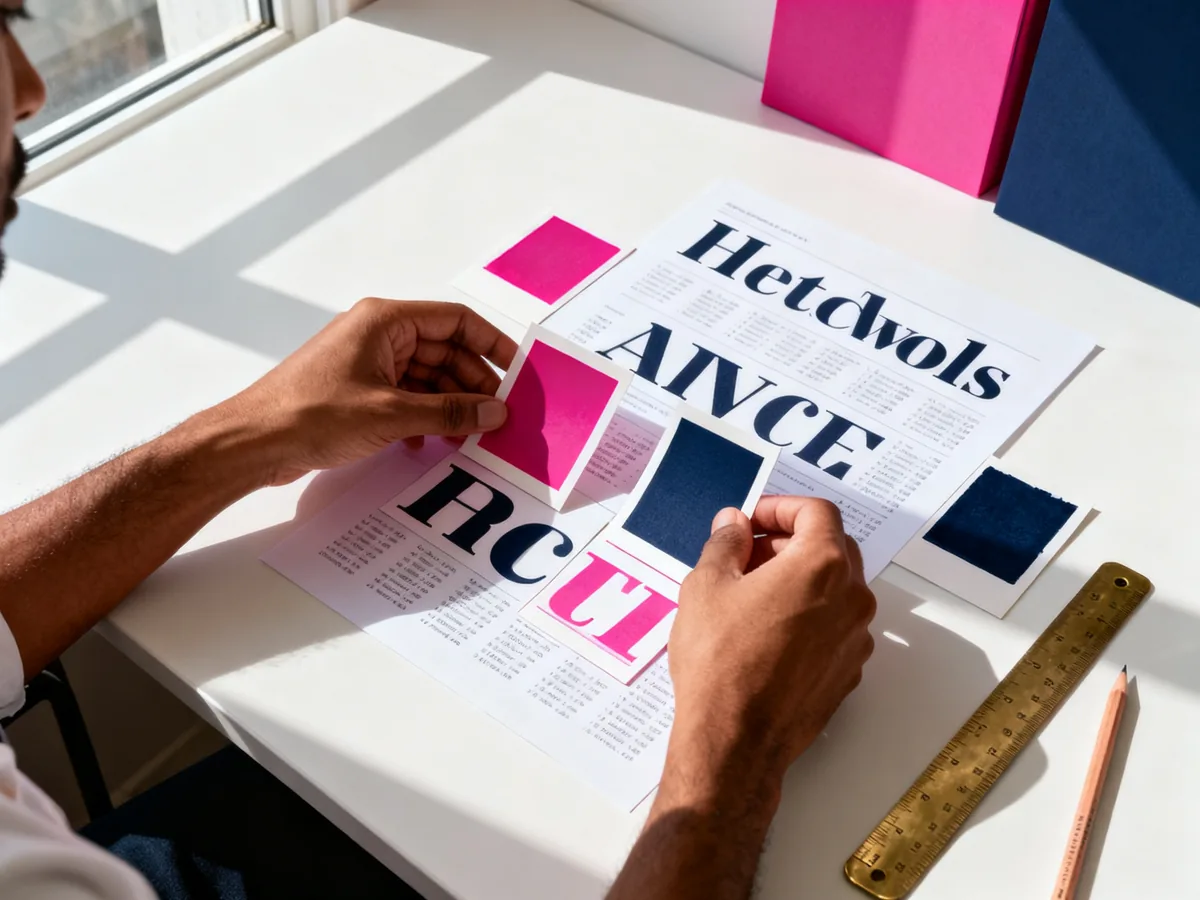 Illustration article : 5 pièges typographiques sur Canva qui ruinent votre design