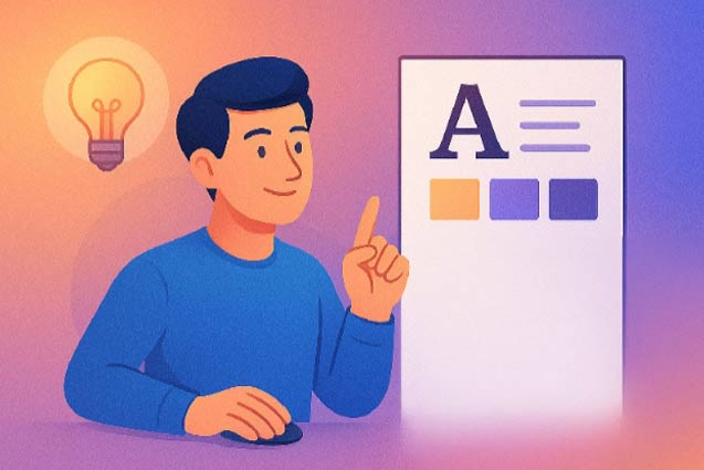 Graphiste pro maîtrisant typographies, couleurs et palette pour une maquette Canva